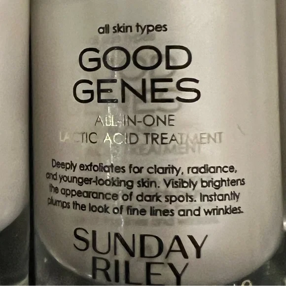 Sunday Riley skincare bundle-Ceramic slip cleanser, pink drink,Good Genes Skincare